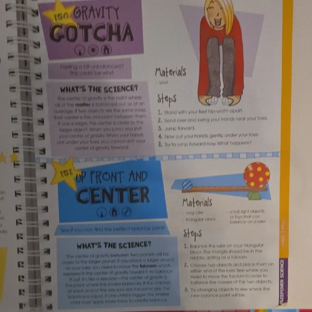 Funky Science Experiment Project Book For Kids. Over 280 Experiments. Ages 6-12